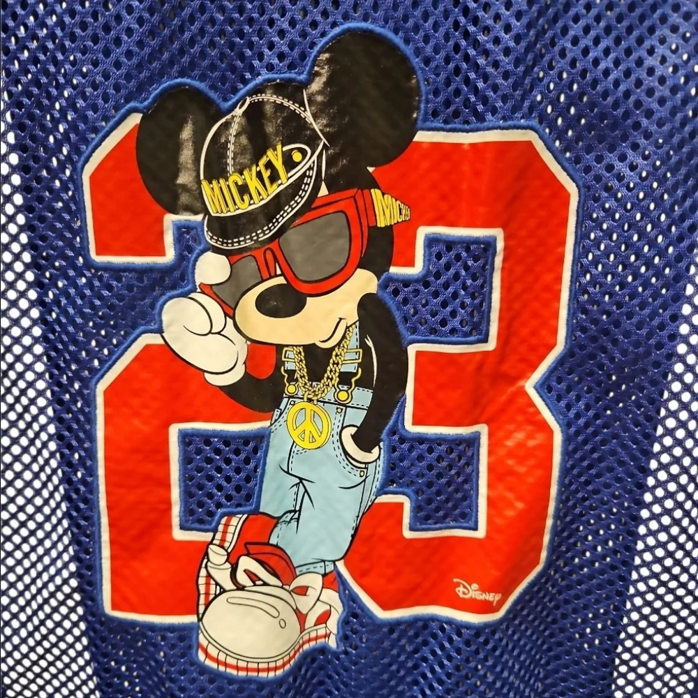 MOSCHINO x H&M | Blue Mesh Disney Mouse Scarf NWT